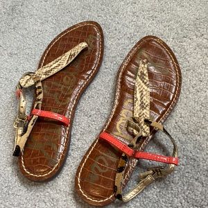 Sam Edelman Gigi animal print sandals